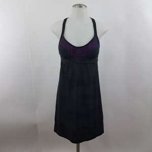 Athleta Gray Purple Coastline‎ Swim Dress Size XS S